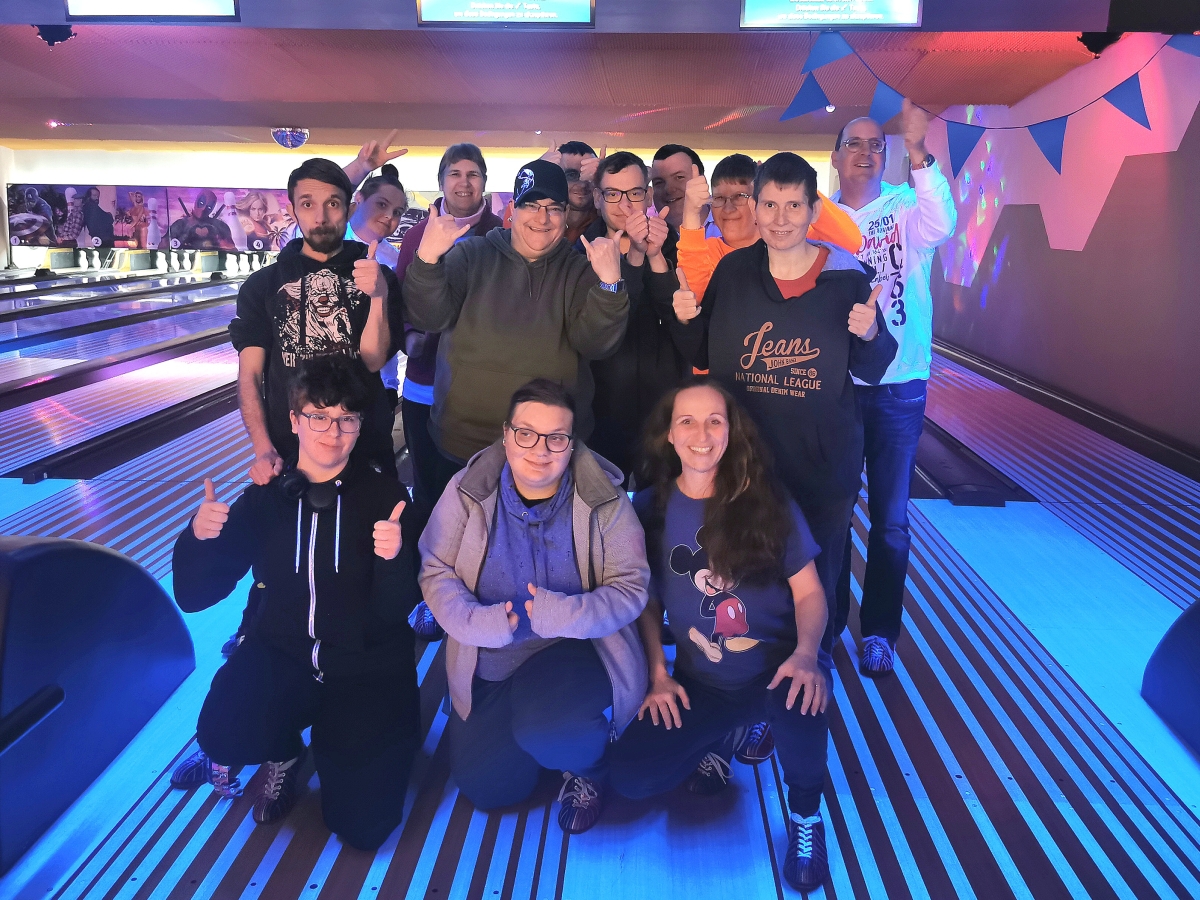 Ein Bowlingnachmittag als Dankeschön